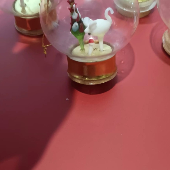 Vintage Blown Glass Ornamens Set - Picture 3 of 11